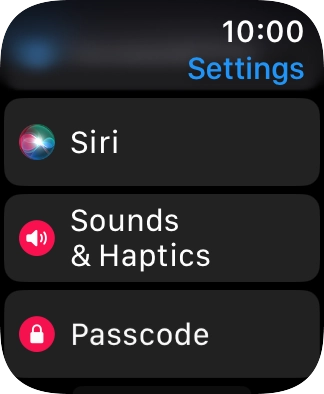 Press Passcode.