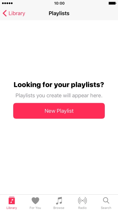 Press New Playlist....