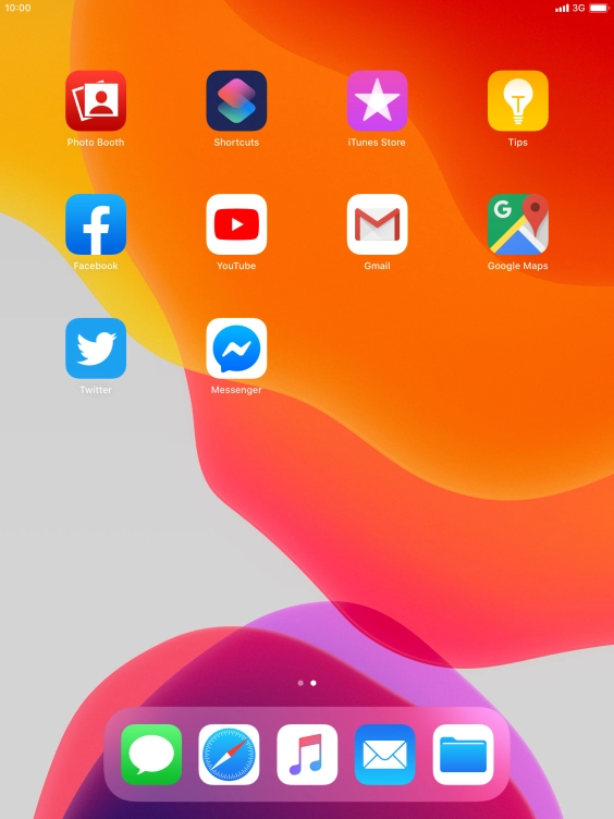 Press and hold any app. Press and hold any app.