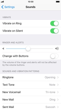 Press Ringtone.