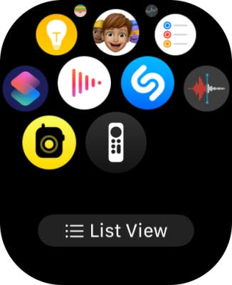 Press the Digital Crown to return to the home screen. Press the Digital Crown to return to the home screen.