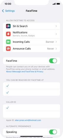 Press the indicator next to Press the indicator next to