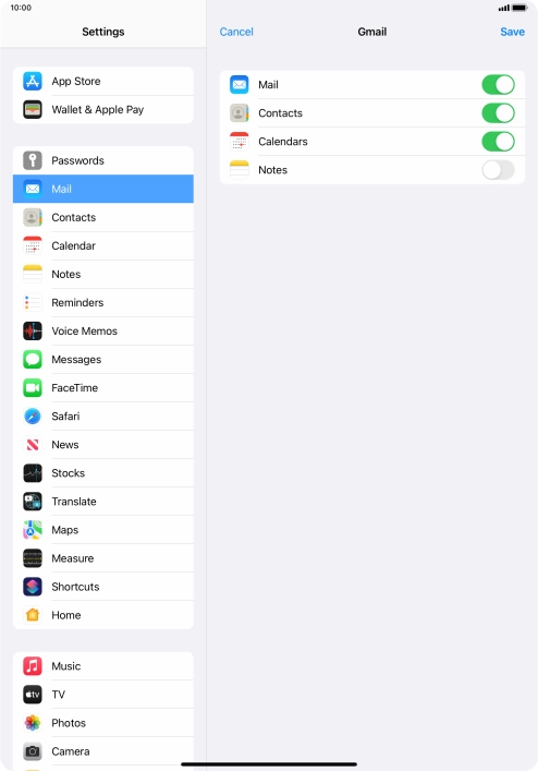 If this screen is displayed, you email account has been recognised and set up automatically. Follow the instructions on the screen to key in more information and finish setting up your tablet. If this screen is displayed, you email account has been recognised and set up automatically. Follow the instructions on the screen to key in more information and finish setting up your tablet.