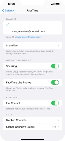 Press SharePlay.