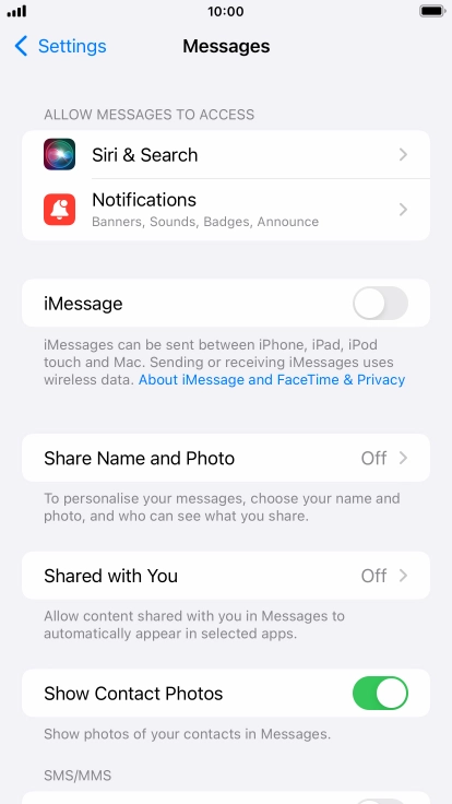Press the indicator next to Press the indicator next to