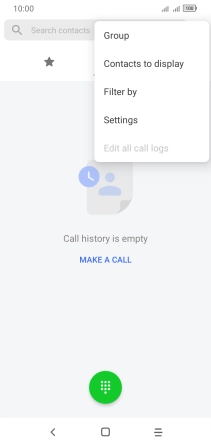 Press Settings.
