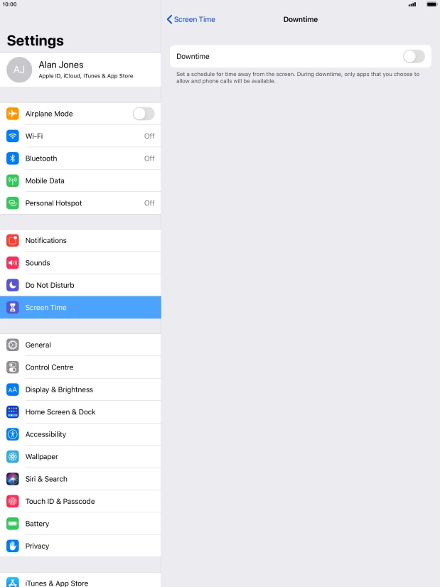 Press the indicator next to Press the indicator next to