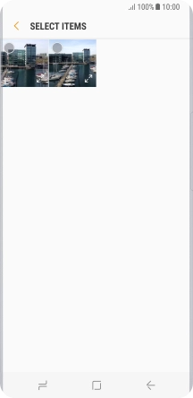 Press the required picture. Press the required picture.