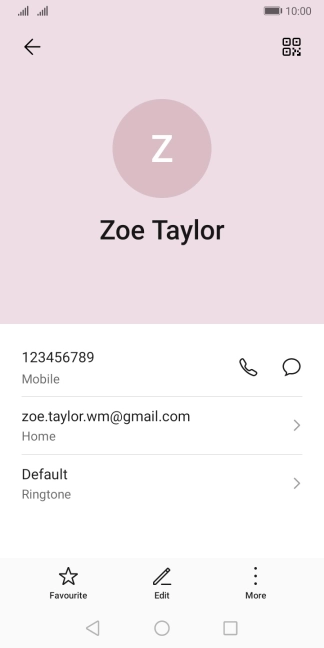 Press the required number. Press the required number.
