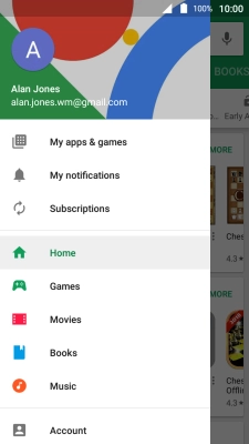 Press My apps & games. Press My apps & games.