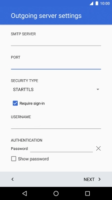 Press the drop down list below 