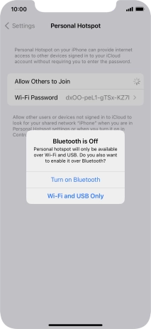 If Wi-Fi is turned on, press Wi-Fi and USB Only. If Wi-Fi is turned on, press Wi-Fi and USB Only.