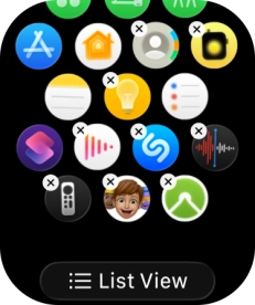 Press the delete icon next to the required app. Press the delete icon next to the required app.