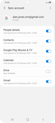 Press the Home key to return to the home screen. Press the Home key to return to the home screen.