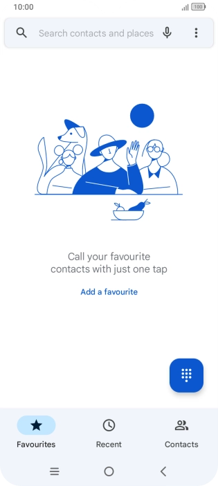Press the menu icon. Press the menu icon.