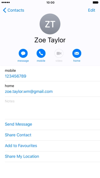 Press the required number.