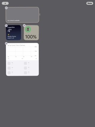 Press the add icon. Press the add icon.