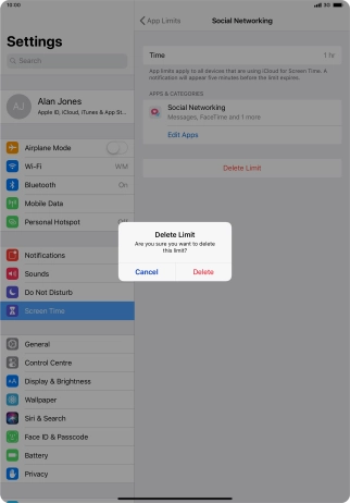 Press Delete.
