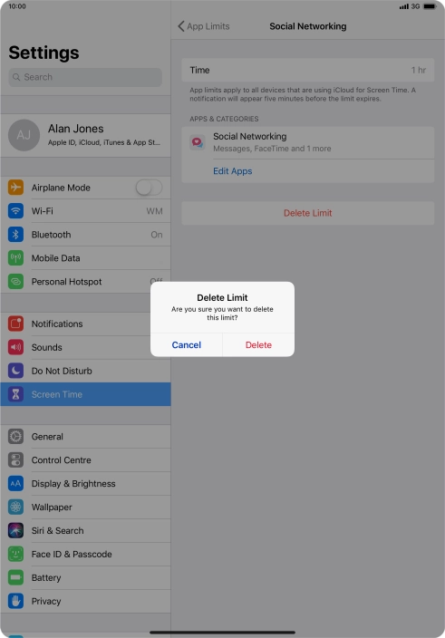 Press Delete.