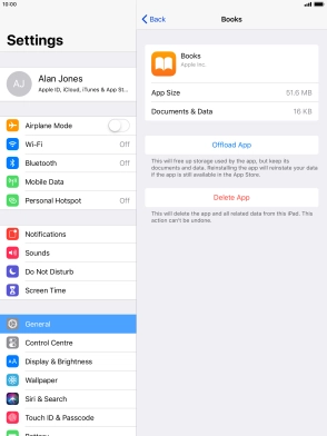Press Offload App. Press Offload App.