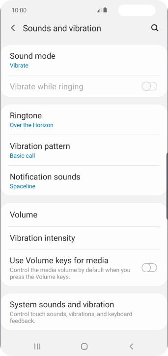 Press Ringtone.