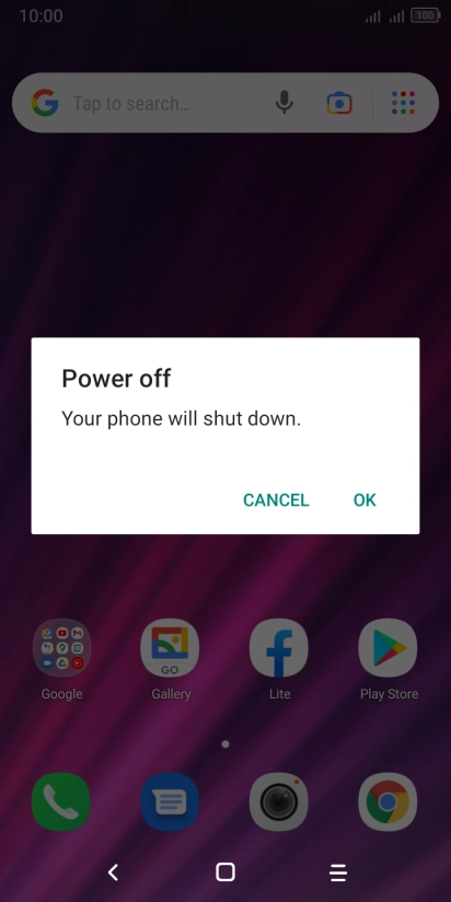 Press OK.