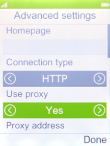 Select Yes to turn on the function.