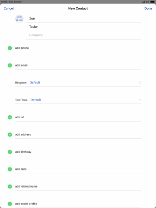 Press add phone. Press add phone.
