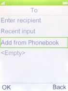 Select Add from Phonebook.
