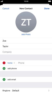 Press Phone and key in the required phone number. Press Phone and key in the required phone number.