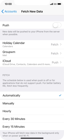 If you turn off the function, press the required setting. If you turn off the function, press the required setting.