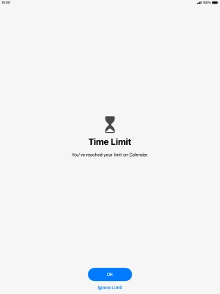 Press Ignore Limit. Press Ignore Limit.