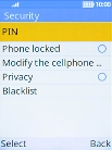 Select Phone locked.