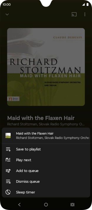 Press the add icon.