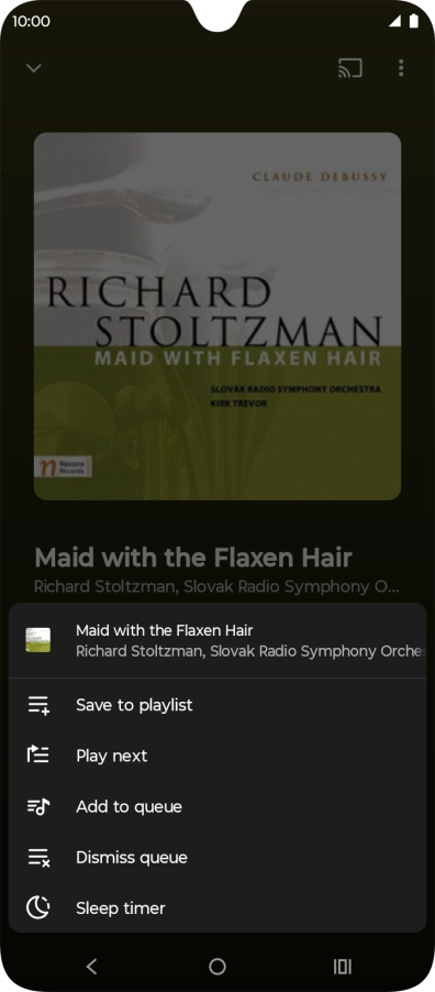 Press the add icon.
