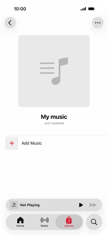 Press Add Music.