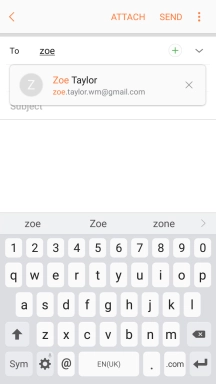 Press the required contact. Press the required contact.