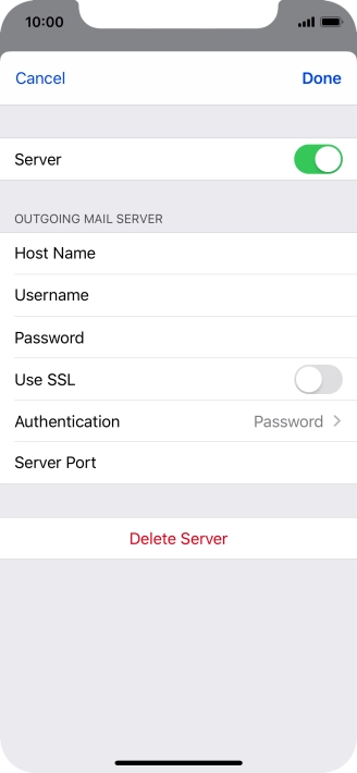 Press Authentication.