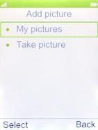 Select My pictures. Select My pictures.
