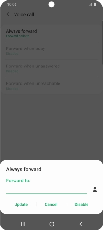 Press Disable.
