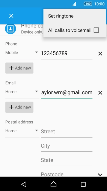 Press Set ringtone.