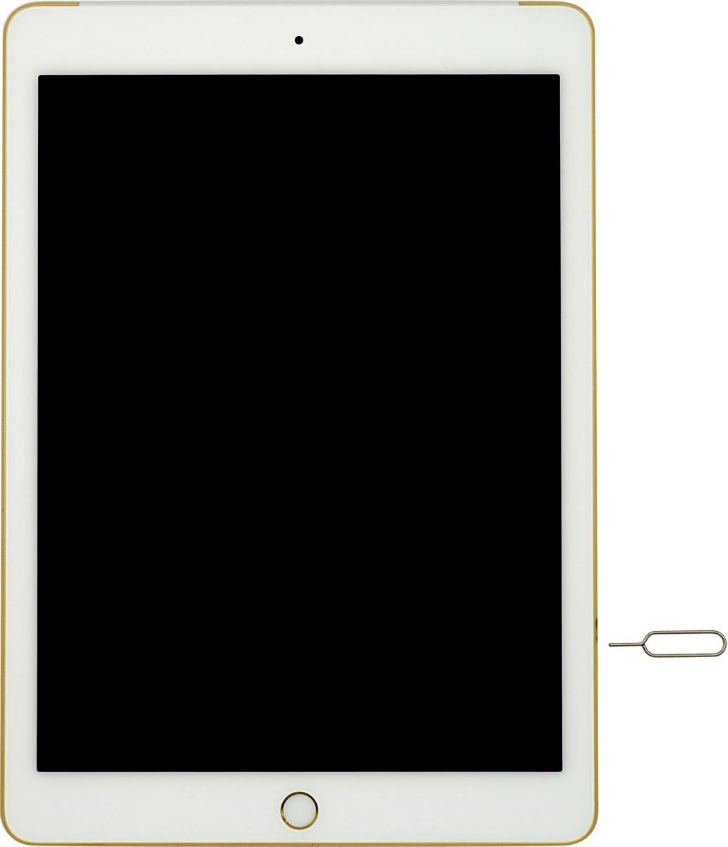 Find the opener for the SIM holder.