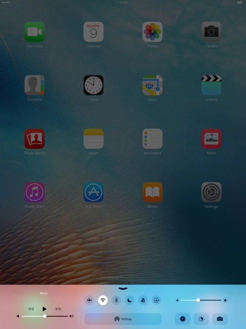 Press the silent mode icon to turn the function on or off.