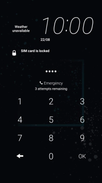 If you're asked to key in your PIN, do so and press OK.