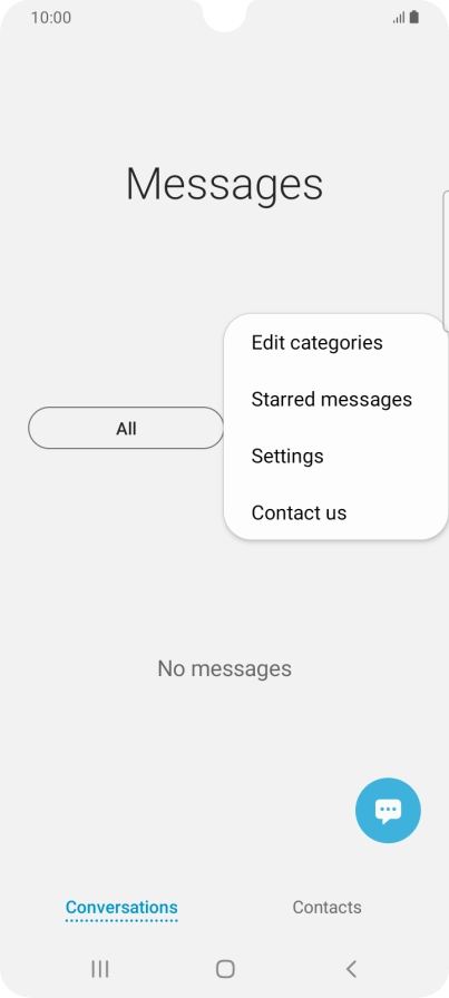 Press Settings. Press Settings.