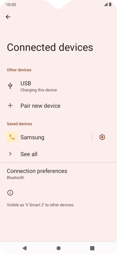 Press the Home key to return to the home screen. Press the Home key to return to the home screen.