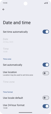 Slide your finger upwards starting from the bottom of the screen to return to the home screen.