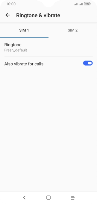 Press Ringtone.