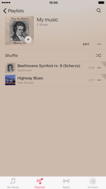 Go to the required category or playlist and press the required audio file. Go to the required category or playlist and press the required audio file.