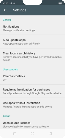 Press Auto-update apps.